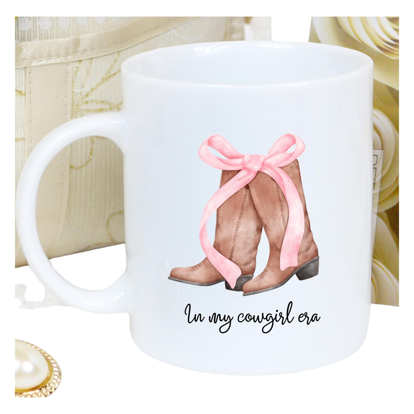 Cowgirl mug, Coffee mug gift for mom, Beth Mug