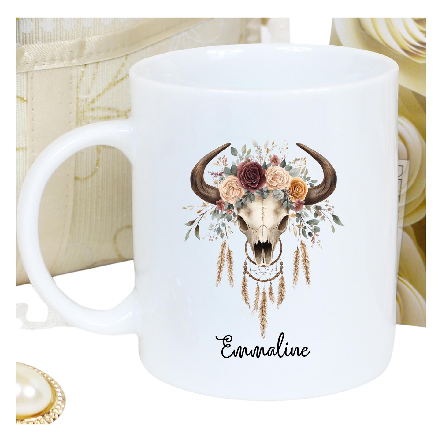 Cowgirl mug, Coffee mug gift for mom, Beth Mug