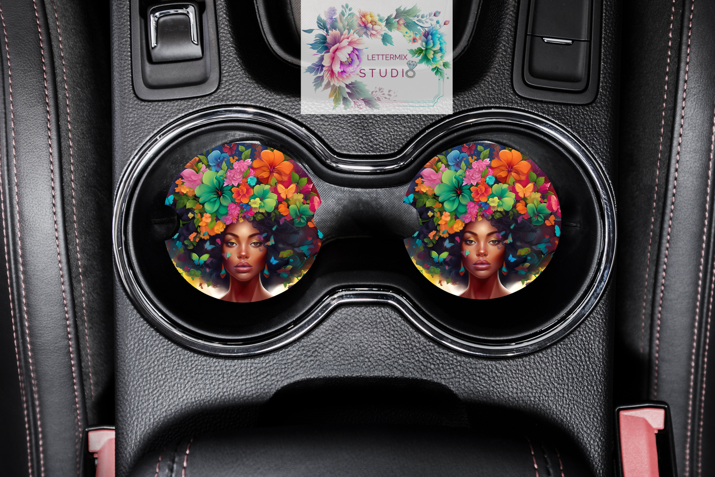 Ceramic Car coasters to suit your mood